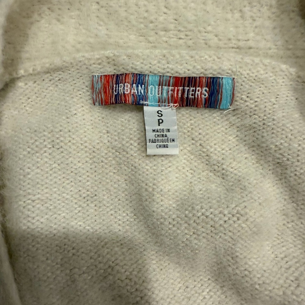 Urban Outfitters Thea Fuzzy Knit Slouchy Cardigan Sweater Women's S Oversized - Picture 5 of 10